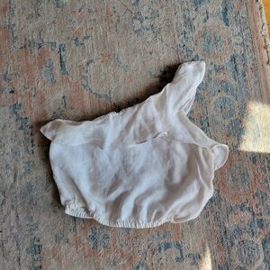 One Shoulder, Ruffle Top From ASTR